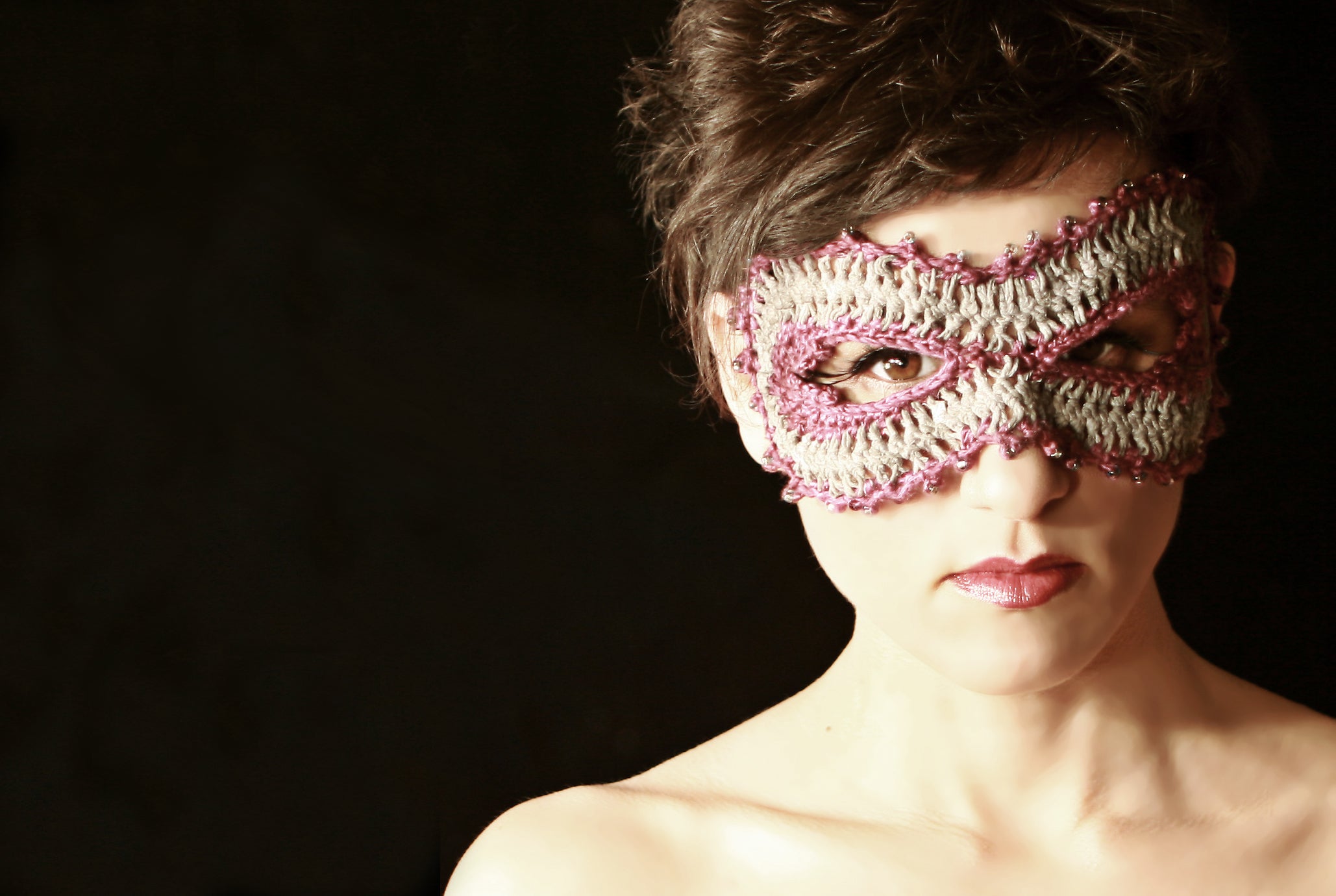 Masquerade: Knit and Crocheted Masks