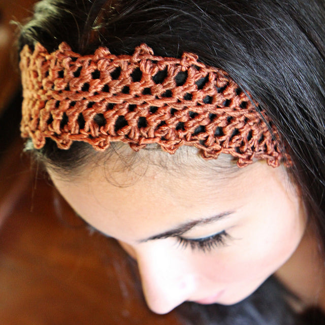 Handmade Headbands in Pure Silk